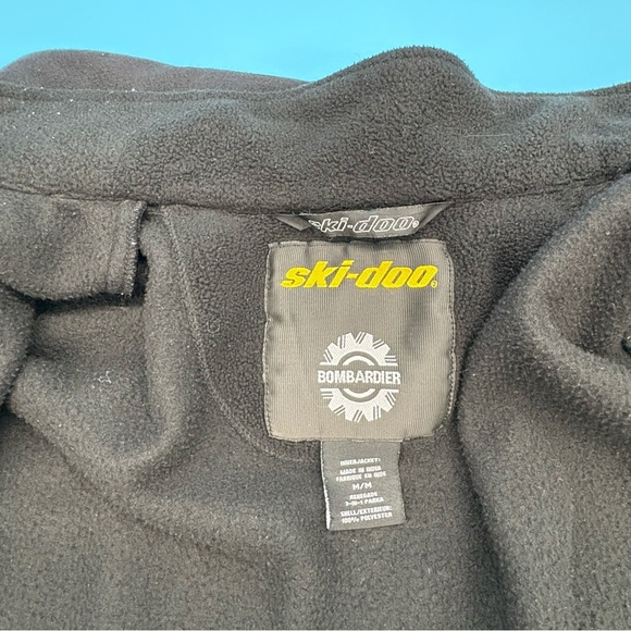 Ski-Doo Men’s Bombadier 3 In 1 Snowmobiling Jacket Yellow/Black Size Medium - Picture 12 of 12